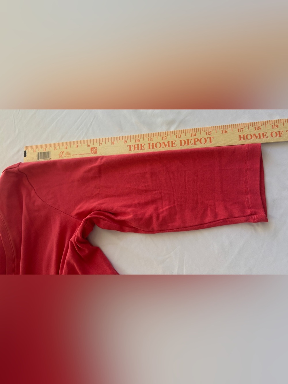 St. John’s Bay Set of 2 V-Neck Shirts Red & Orange Red One NWT Women’s Large - Picture 4 of 12